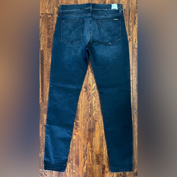 HUDSON Niko Mid-rise Super Skinny Ankle Jean in Obsess (dark wash) Size 28 - Picture 11 of 13